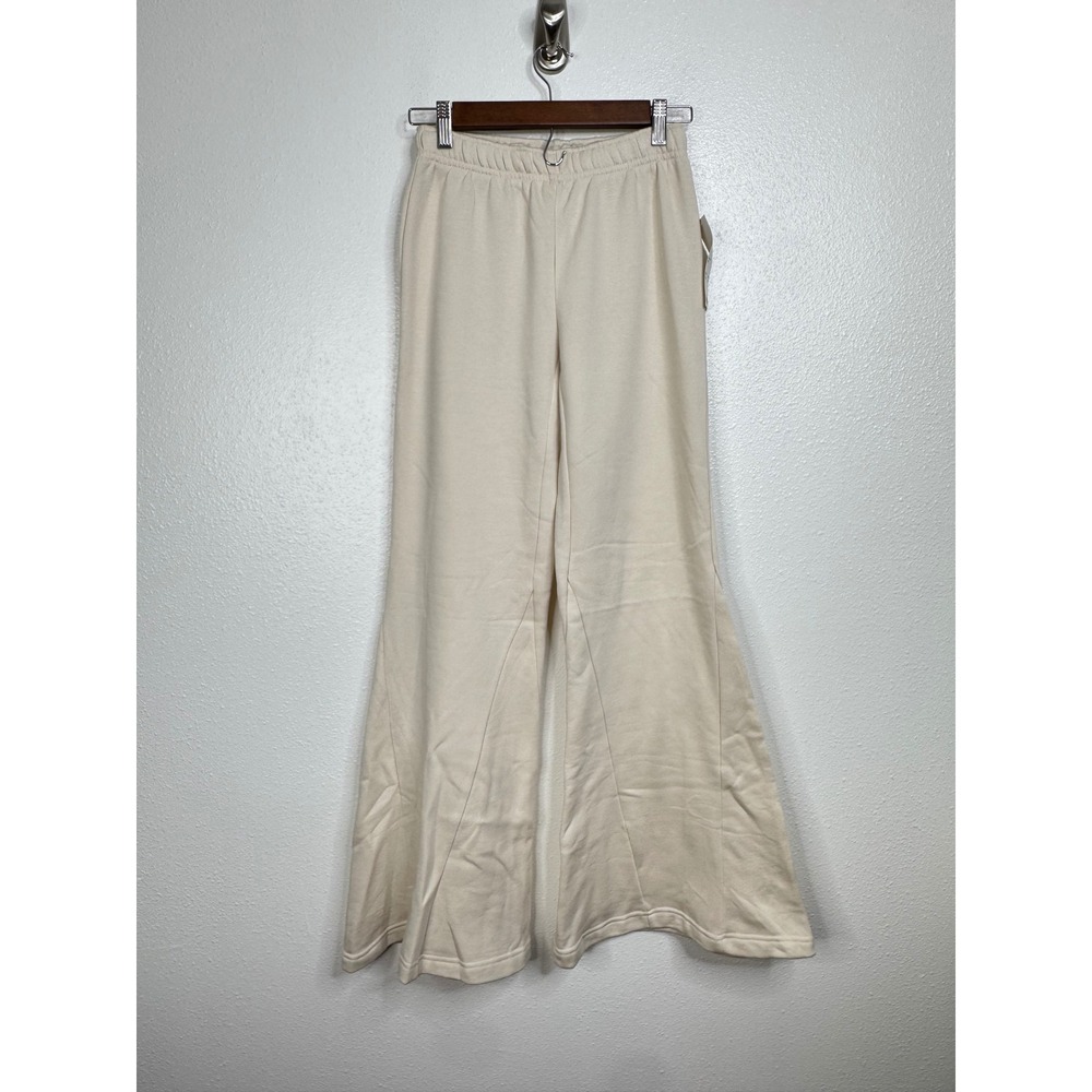 Out From Under Urban Outfitters Ivory Fleece Flare Sweatpants XS New
